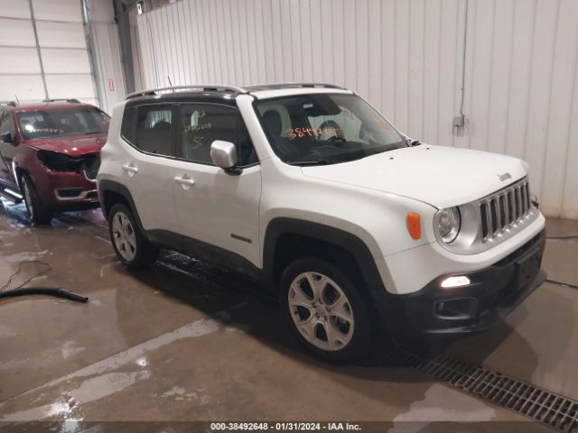 JEEP RENEGADE 2017 zaccjbdb8hpe53838