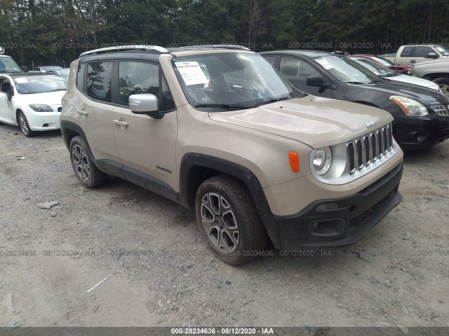 JEEP RENEGADE 2015 zaccjbdt0fpb63935