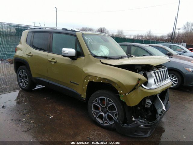 JEEP RENEGADE 2015 zaccjbdt0fpb74855