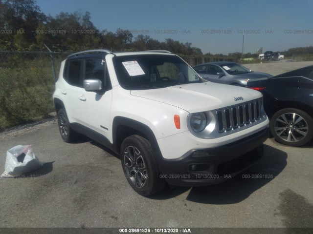 JEEP RENEGADE 2016 zaccjbdt0gpd35726