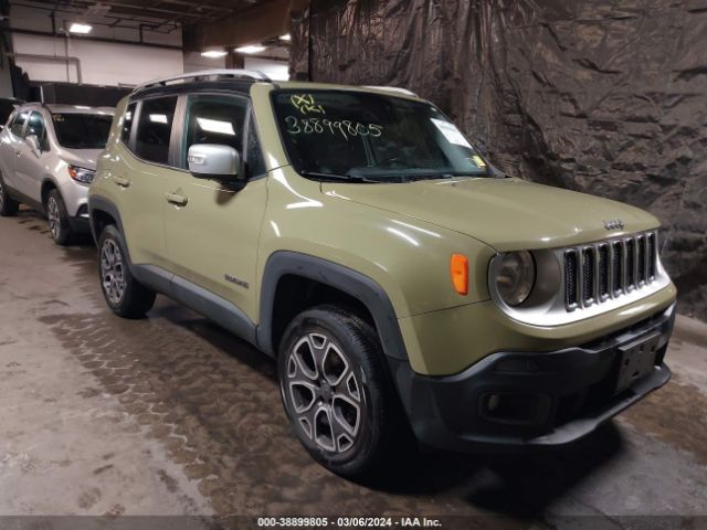 JEEP RENEGADE 2015 zaccjbdt3fpc24571