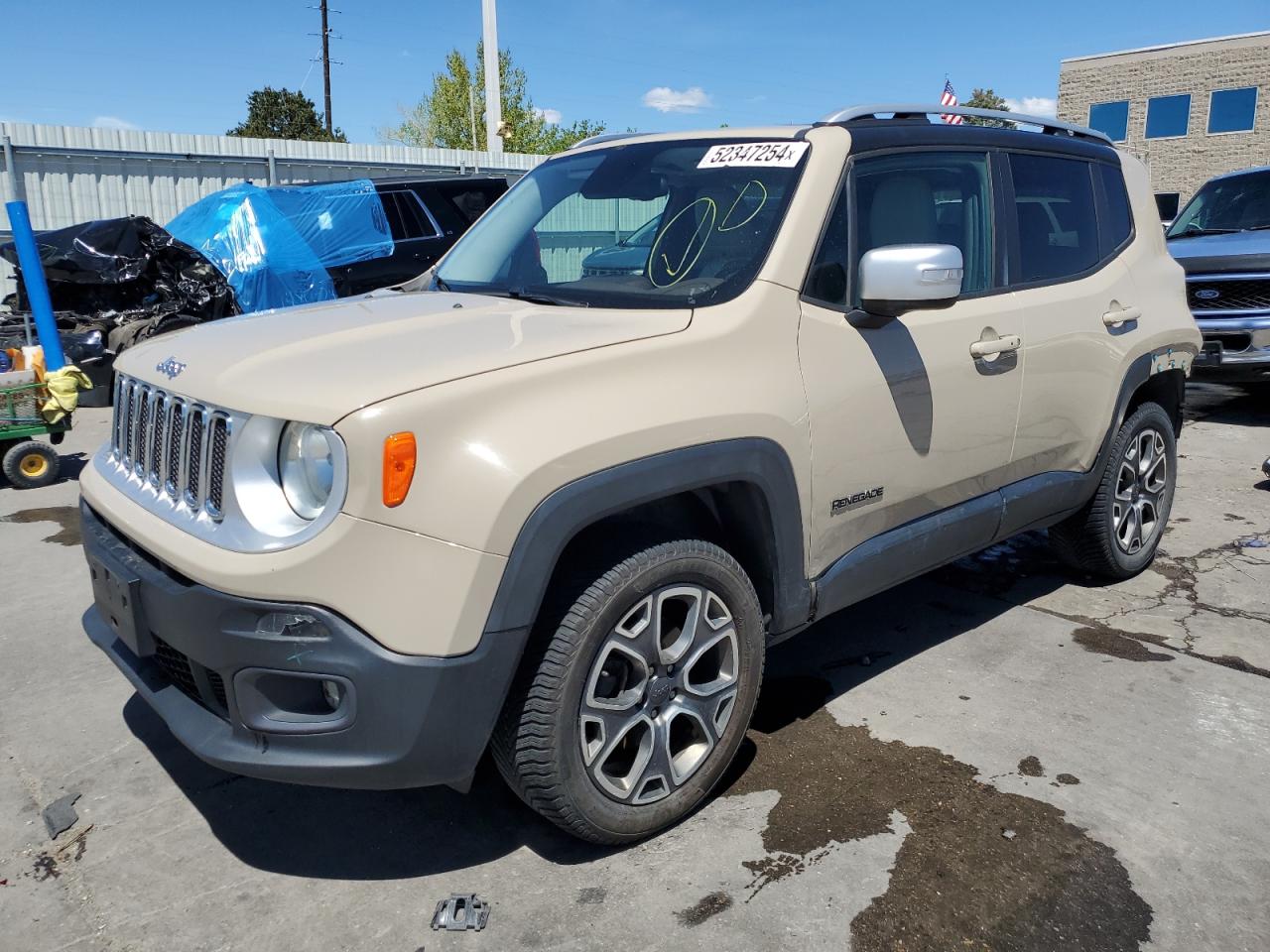 JEEP RENEGADE 2016 zaccjbdt3gpc68815