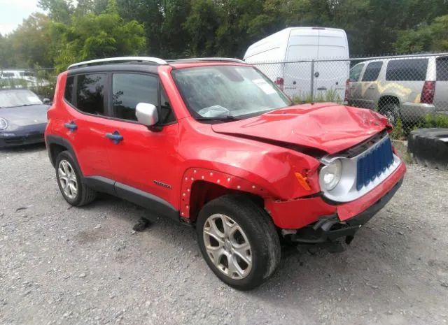 JEEP RENEGADE 2016 zaccjbdt3gpc75585