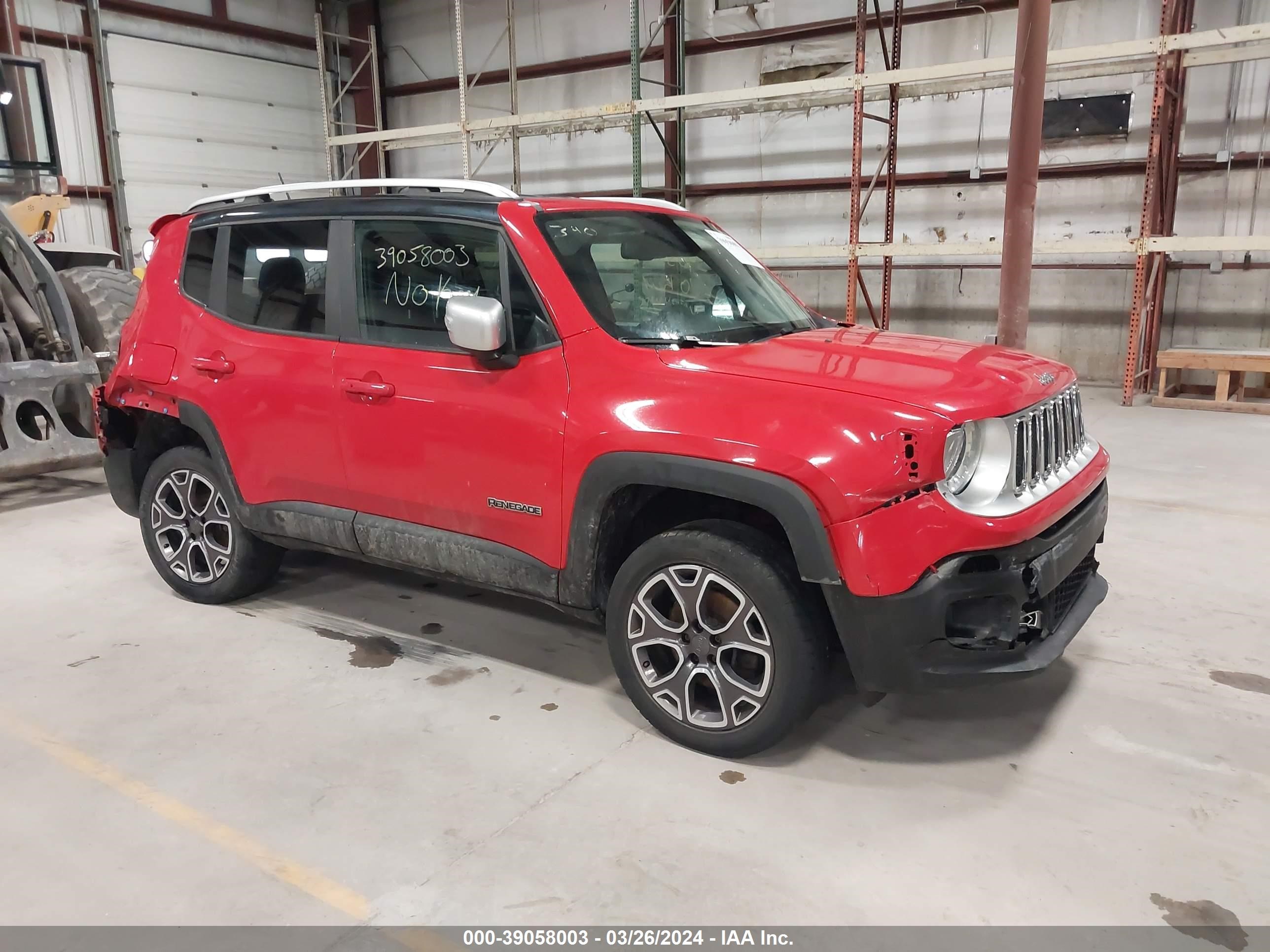 JEEP RENEGADE 2015 zaccjbdt4fpb30165