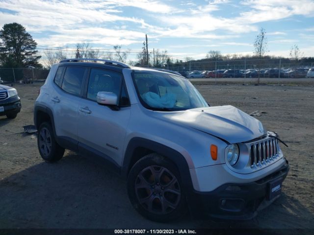 JEEP RENEGADE 2016 zaccjbdt5gpc64264