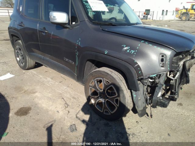 JEEP RENEGADE 2016 zaccjbdt5gpd16721