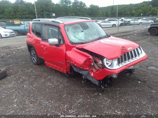 JEEP RENEGADE 2016 zaccjbdt5gpd39707