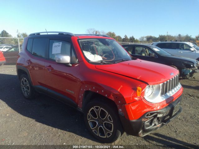 JEEP RENEGADE 2016 zaccjbdt6gpc67691