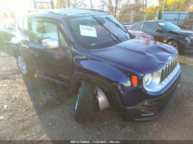 JEEP RENEGADE 2016 zaccjbdt6gpd34774