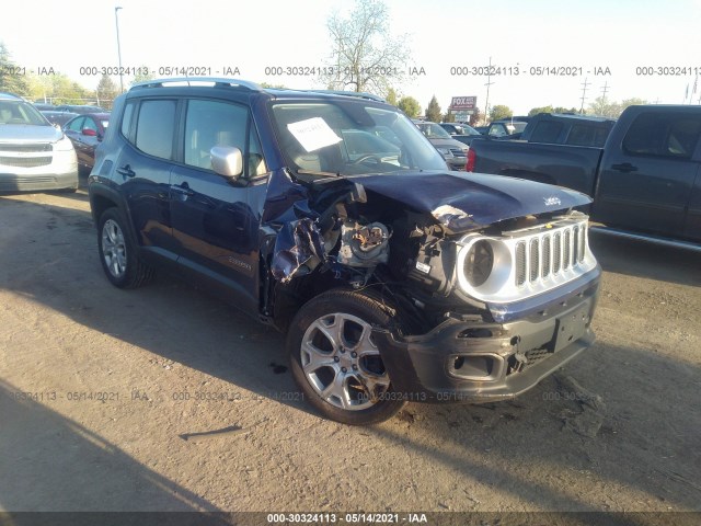 JEEP RENEGADE 2016 zaccjbdt8gpc64016