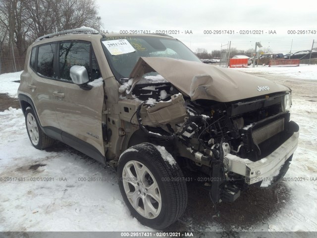 JEEP RENEGADE 2016 zaccjbdt8gpd72801