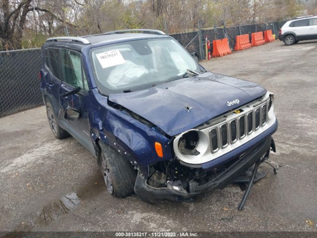 JEEP RENEGADE 2016 zaccjbdt9gpd01509