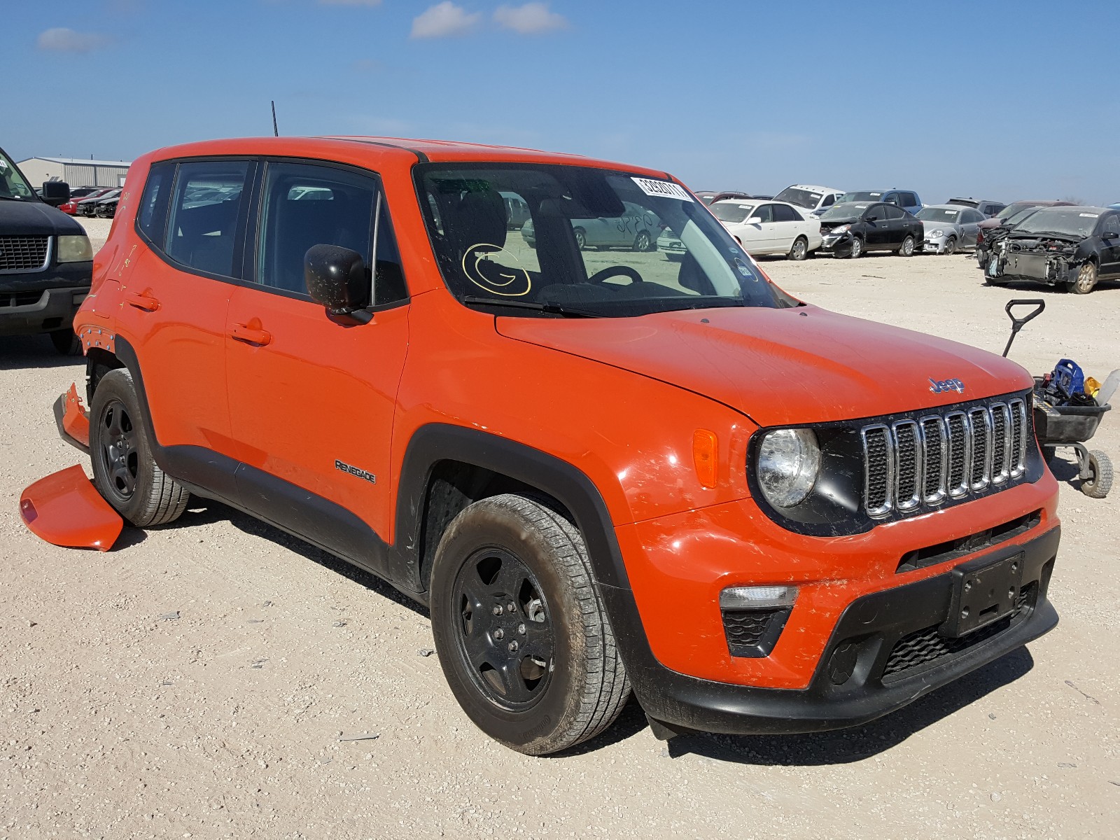 JEEP RENEGADE S 2019 zacnjaab4kpk22107