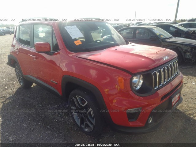 JEEP RENEGADE 2020 zacnjabb4lpl65199