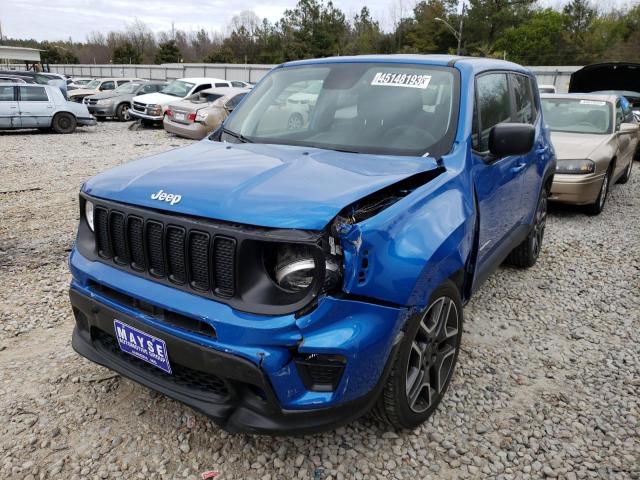 JEEP RENEGADE S 2020 zacnjbab3lpl95589