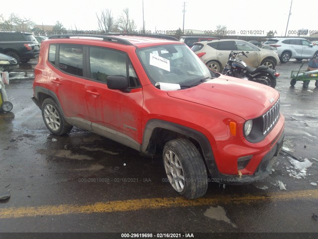 JEEP RENEGADE SPORT 2019 zacnjbab6kpj79007