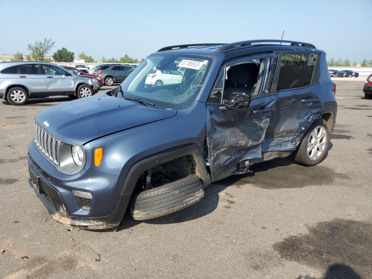 JEEP RENEGADE 2023 zacnjdd14ppp16821