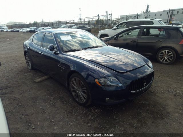 MASERATI QUATTROPORTE 2013 zam39nka3d0069031