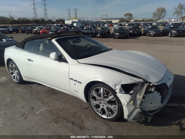 MASERATI GRANTURISMO CONVERTIBLE 2012 zam45kma9c0064765