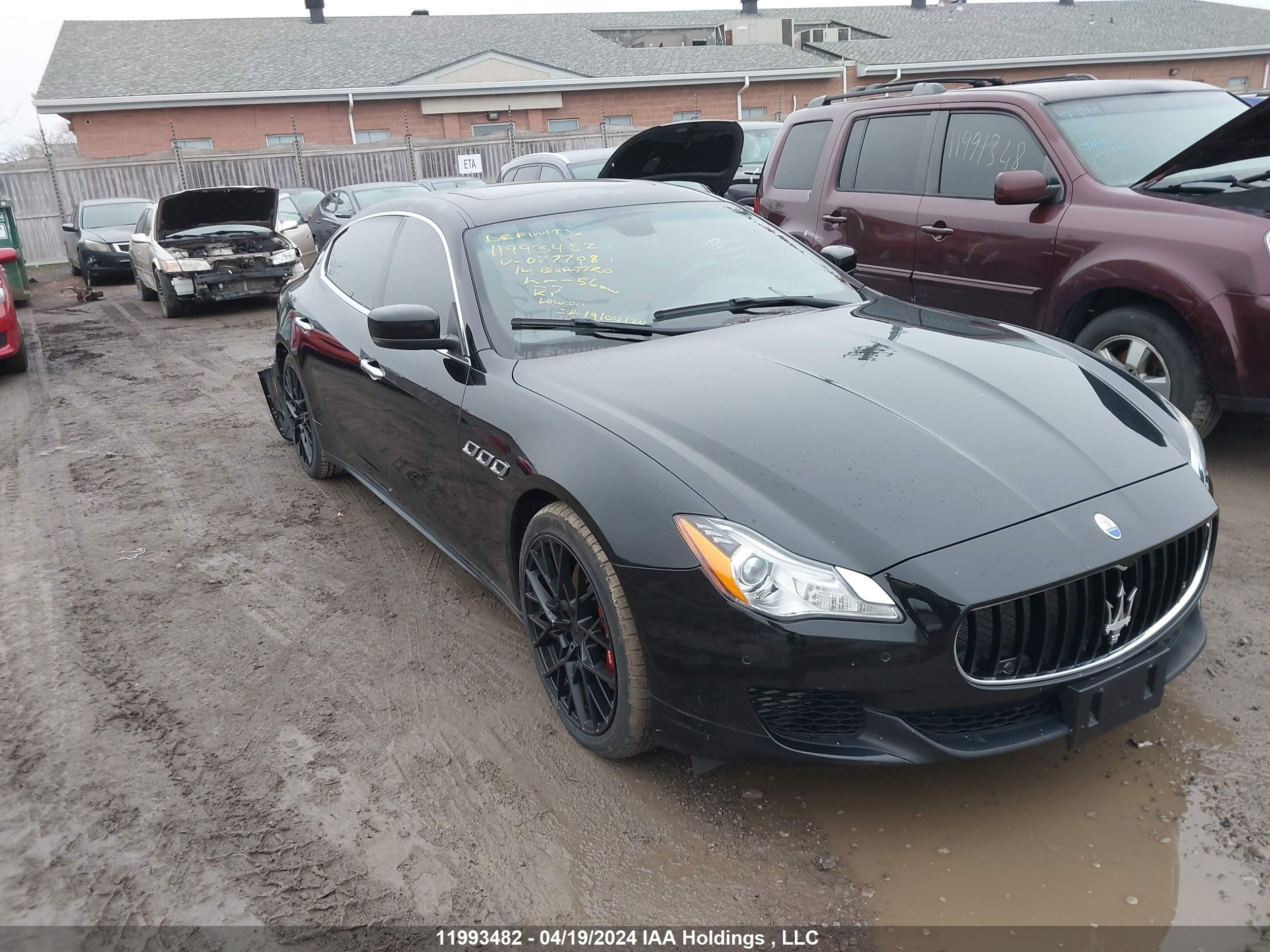 MASERATI QUATTROPORTE 2014 zam56ppa8e1077708