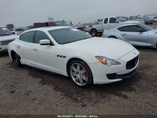 MASERATI QUATTROPORTE 2014 zam56ppa9e1073053