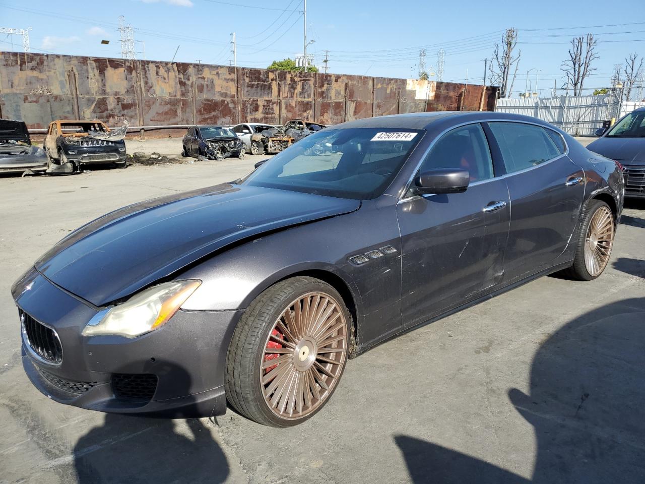 MASERATI QUATTROPORTE 2015 zam56rra7f1153980