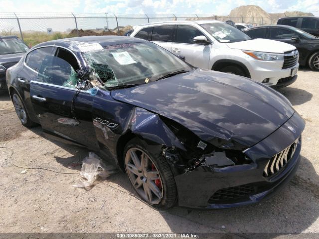 MASERATI QUATTROPORTE 2019 zam56yra5k1310037