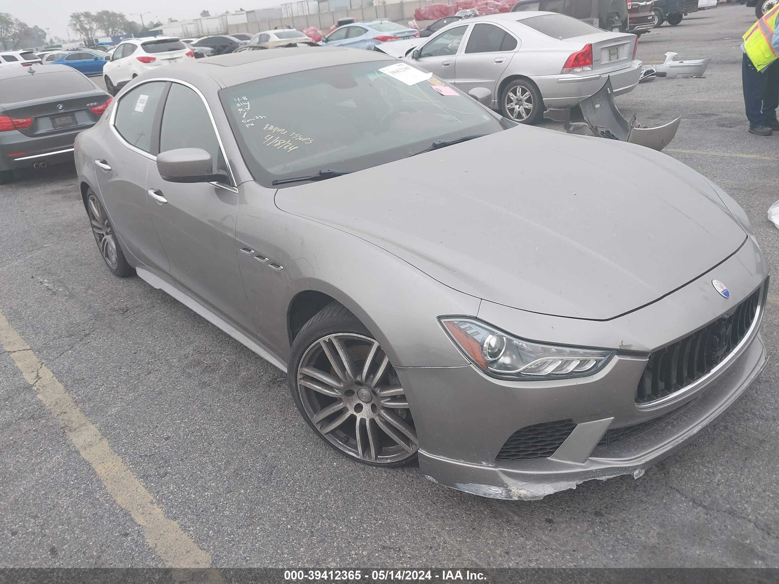 MASERATI GHIBLI 2016 zam57rsa5g1171242