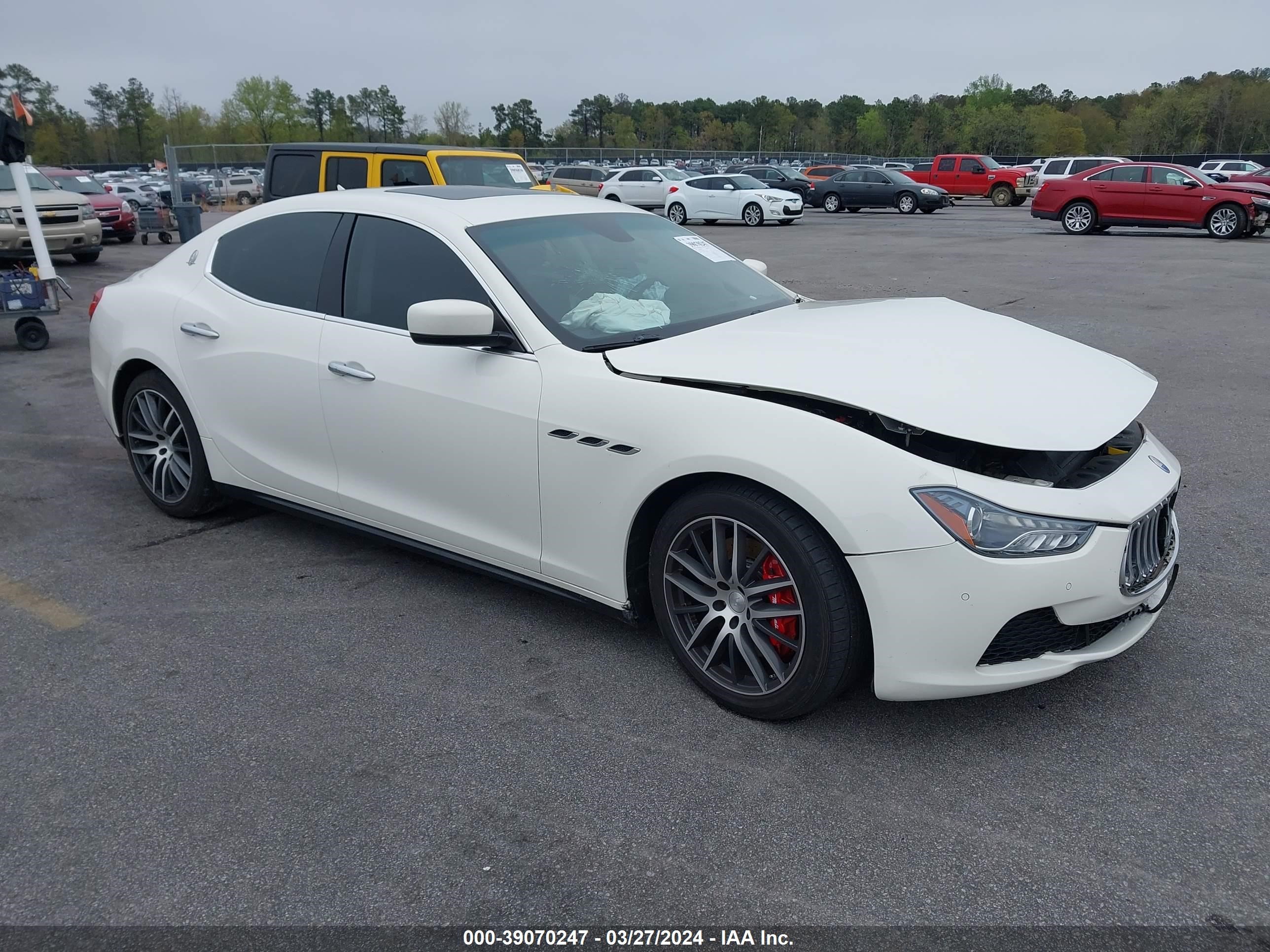 MASERATI GHIBLI 2014 zam57rta0e1096395