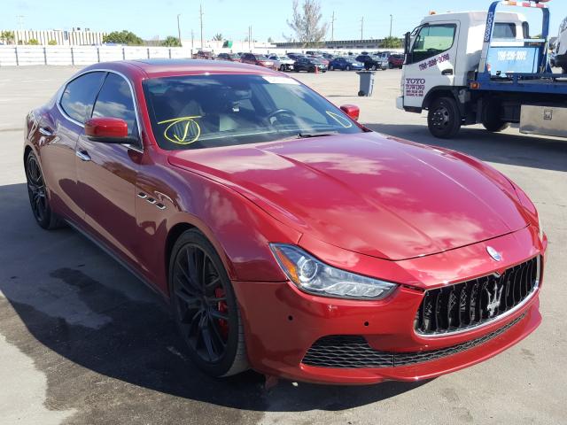 MASERATI GHIBLI S 2014 zam57rta1e1126505