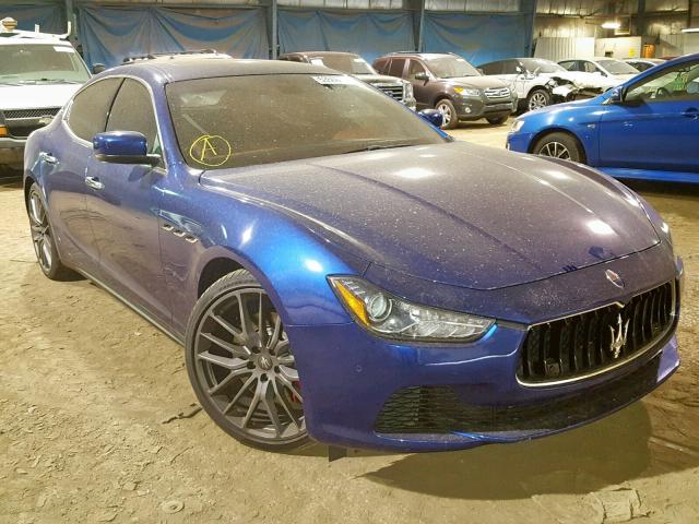 MASERATI GHIBLI S 2014 zam57rta3e1090297