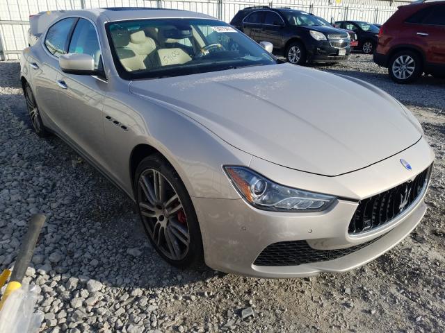 MASERATI GHIBLI S 2014 zam57rta4e1095220