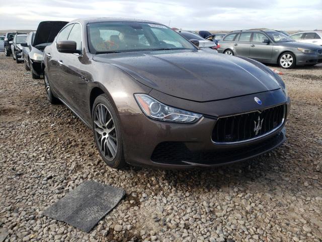 MASERATI GHIBLI S 2014 zam57rta6e1122109