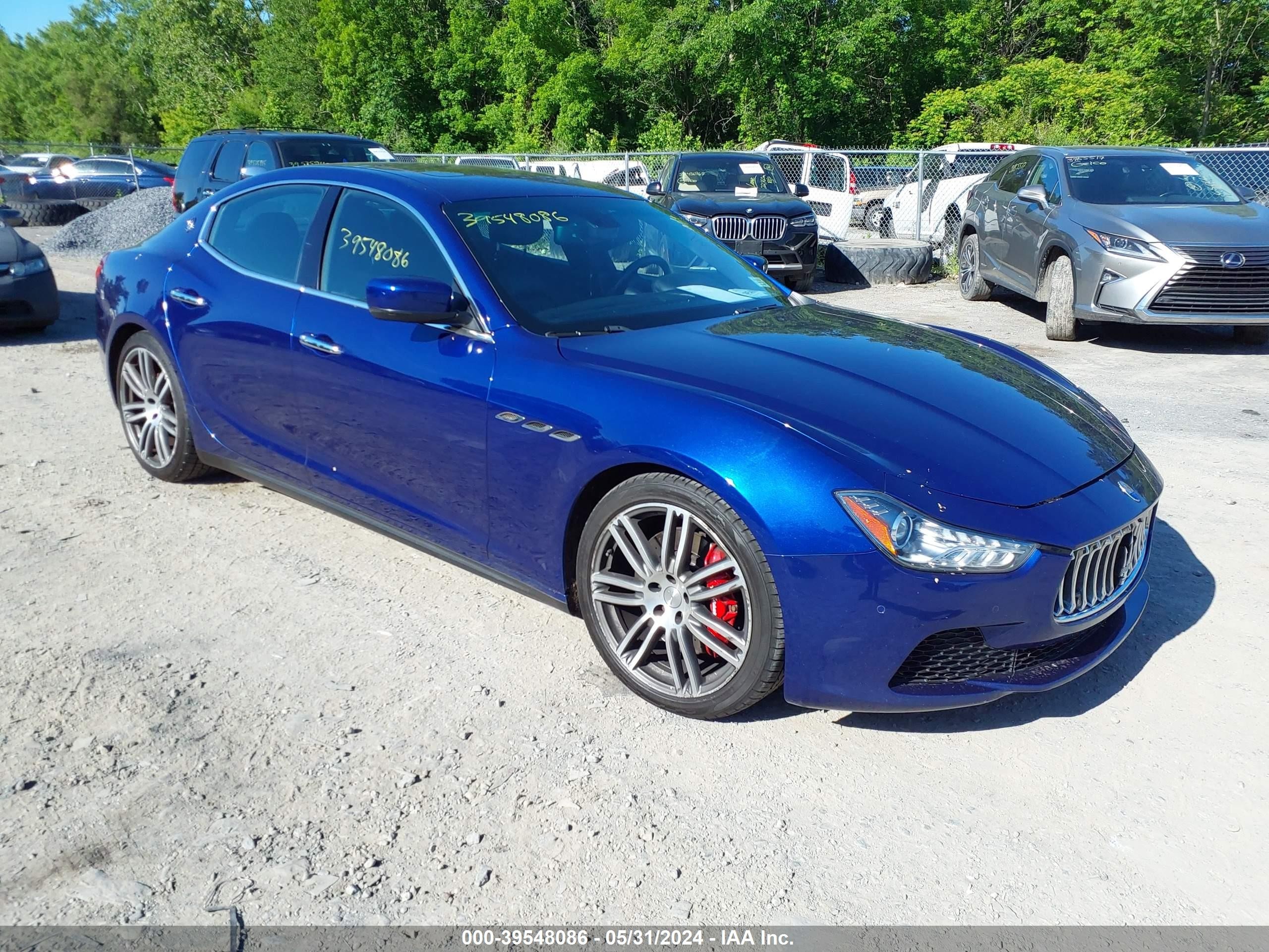 MASERATI GHIBLI 2014 zam57rta8e1089517