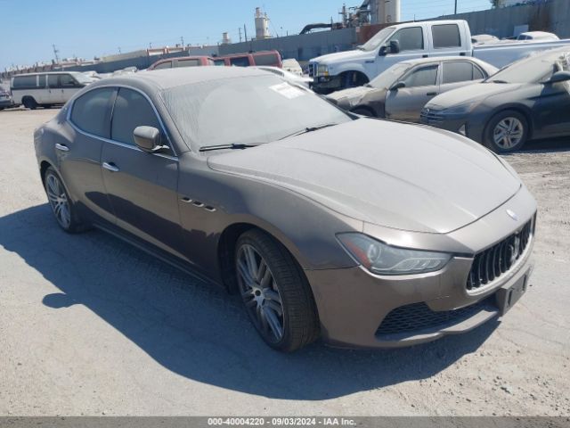 MASERATI GHIBLI 2016 zam57xsa1g1183117