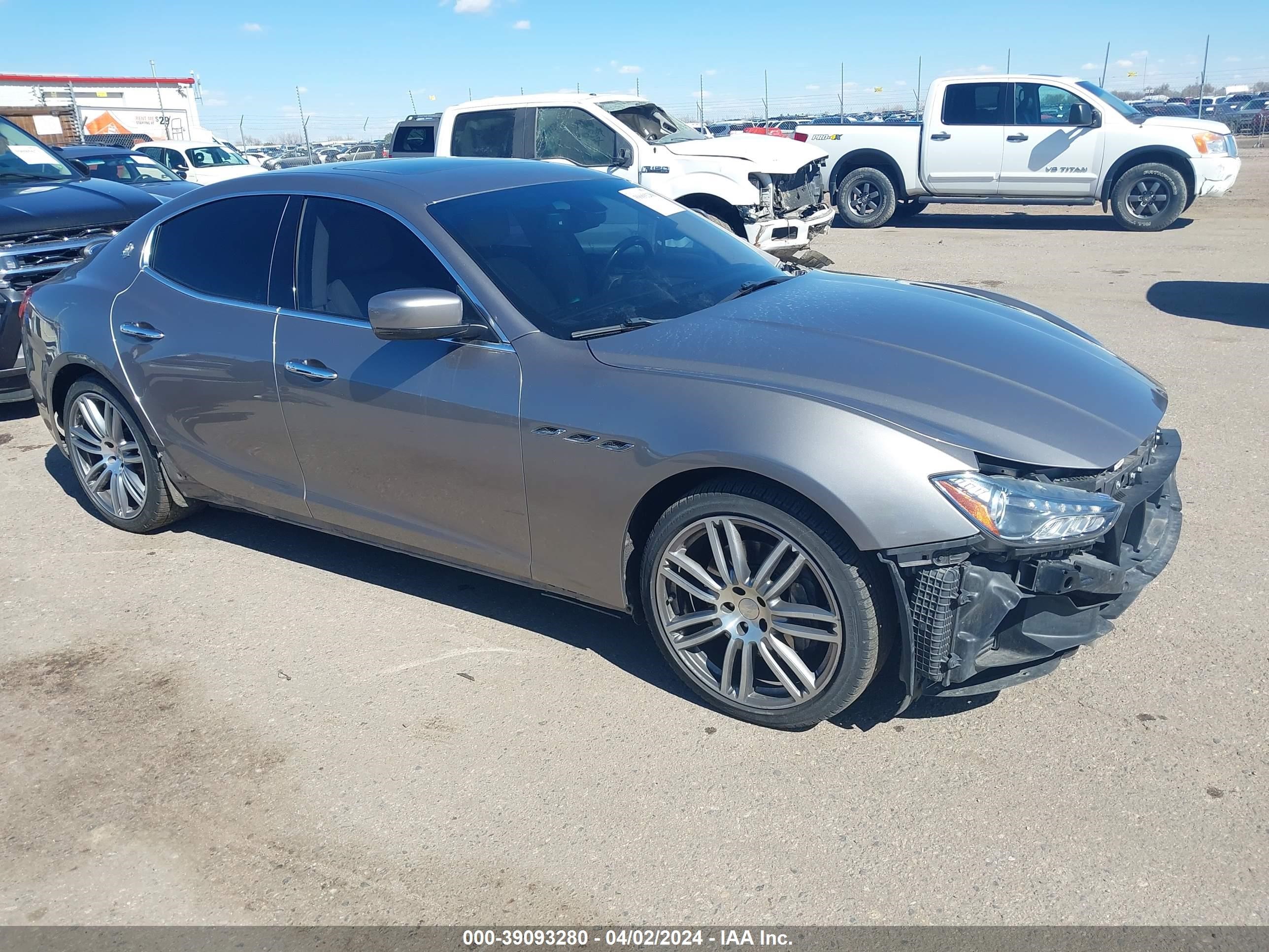 MASERATI GHIBLI 2014 zam57xsa5e1099587