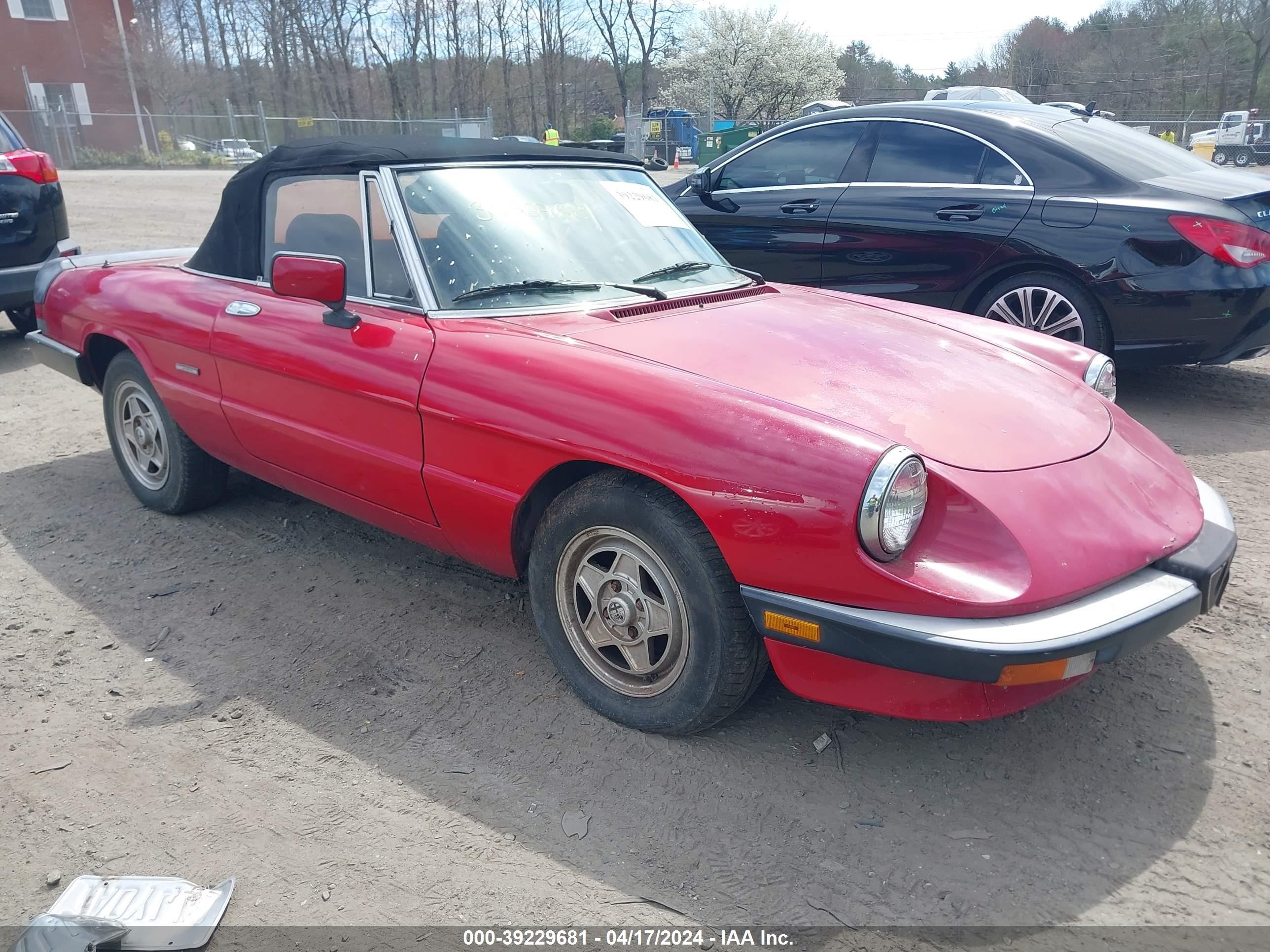 ALFA-ROMEO SPIDER 1990 zarba12g7l6001885