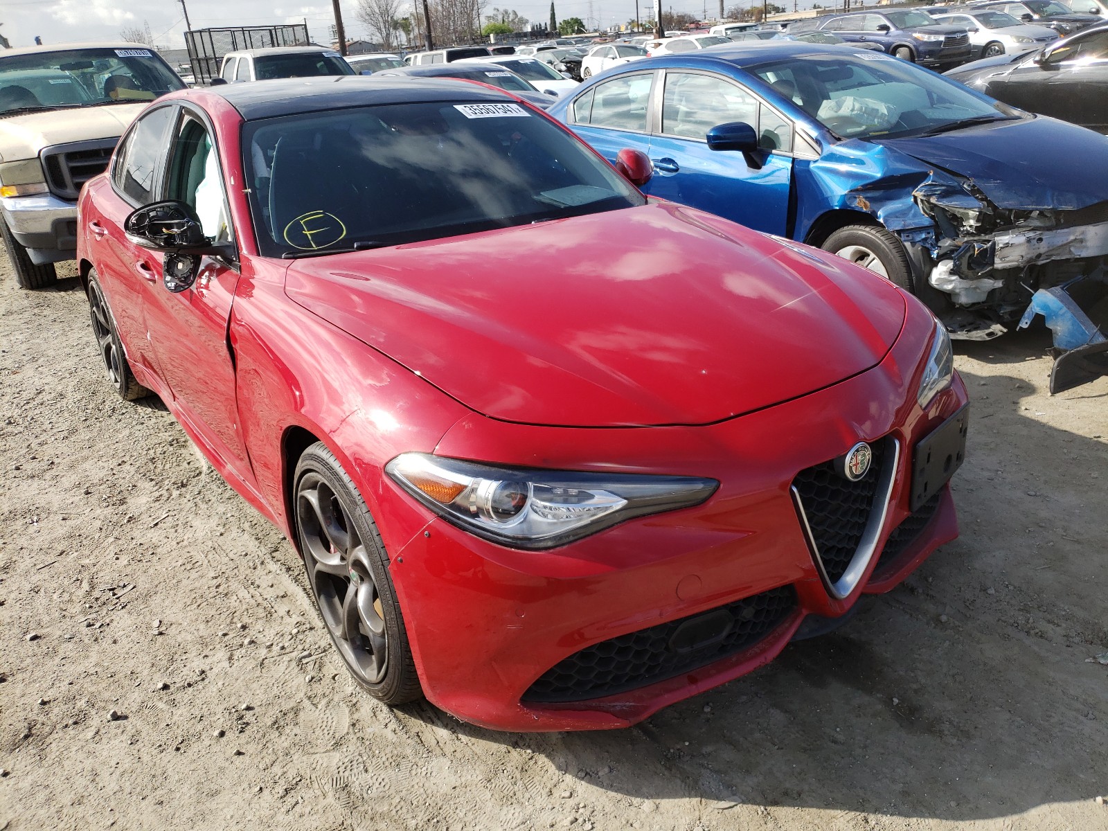 ALFA-ROMEO GIULIA TI 2018 zarfaeen3j7595398