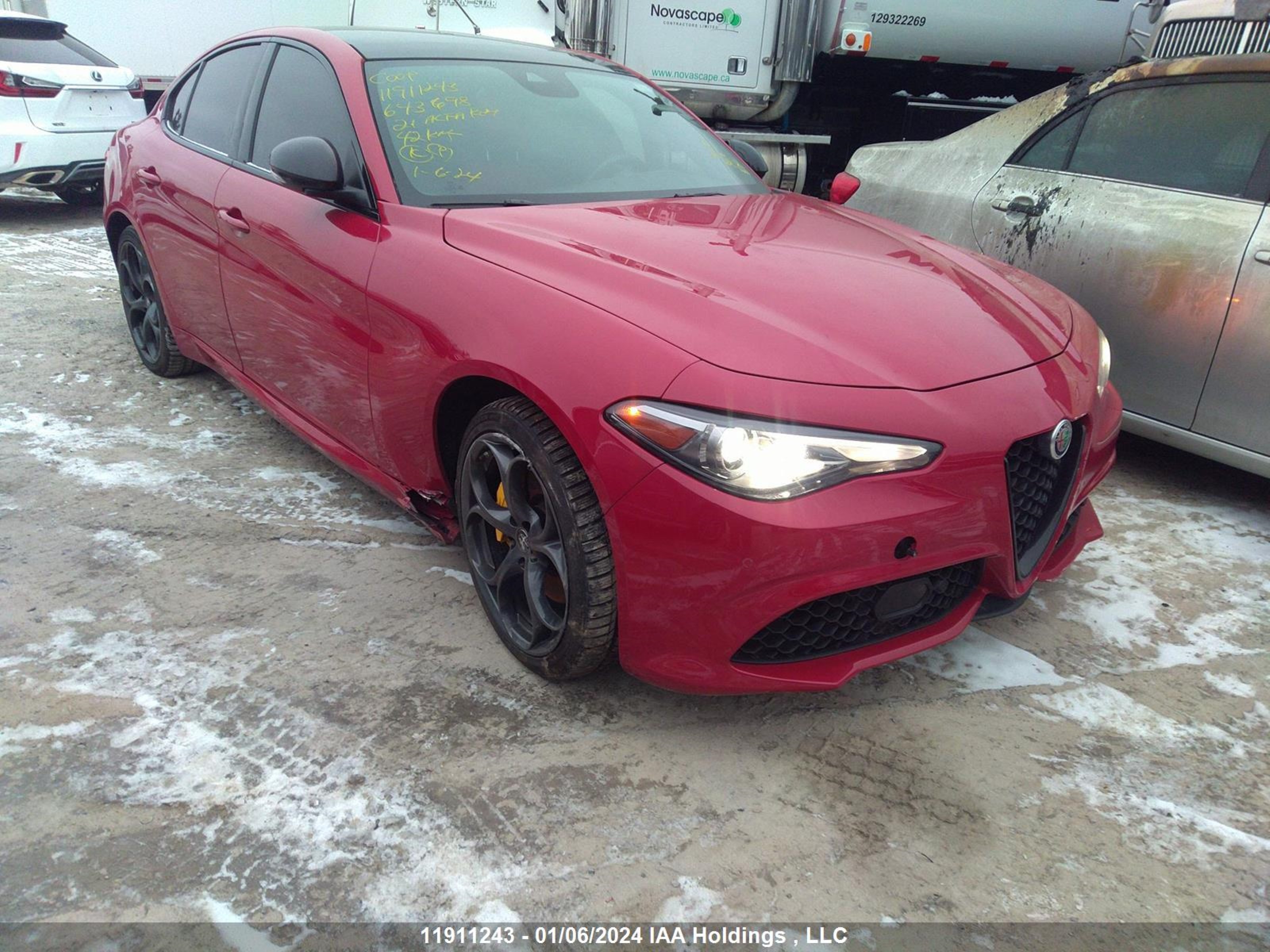 ALFA-ROMEO GIULIA 2021 zarfanbn3m7643698