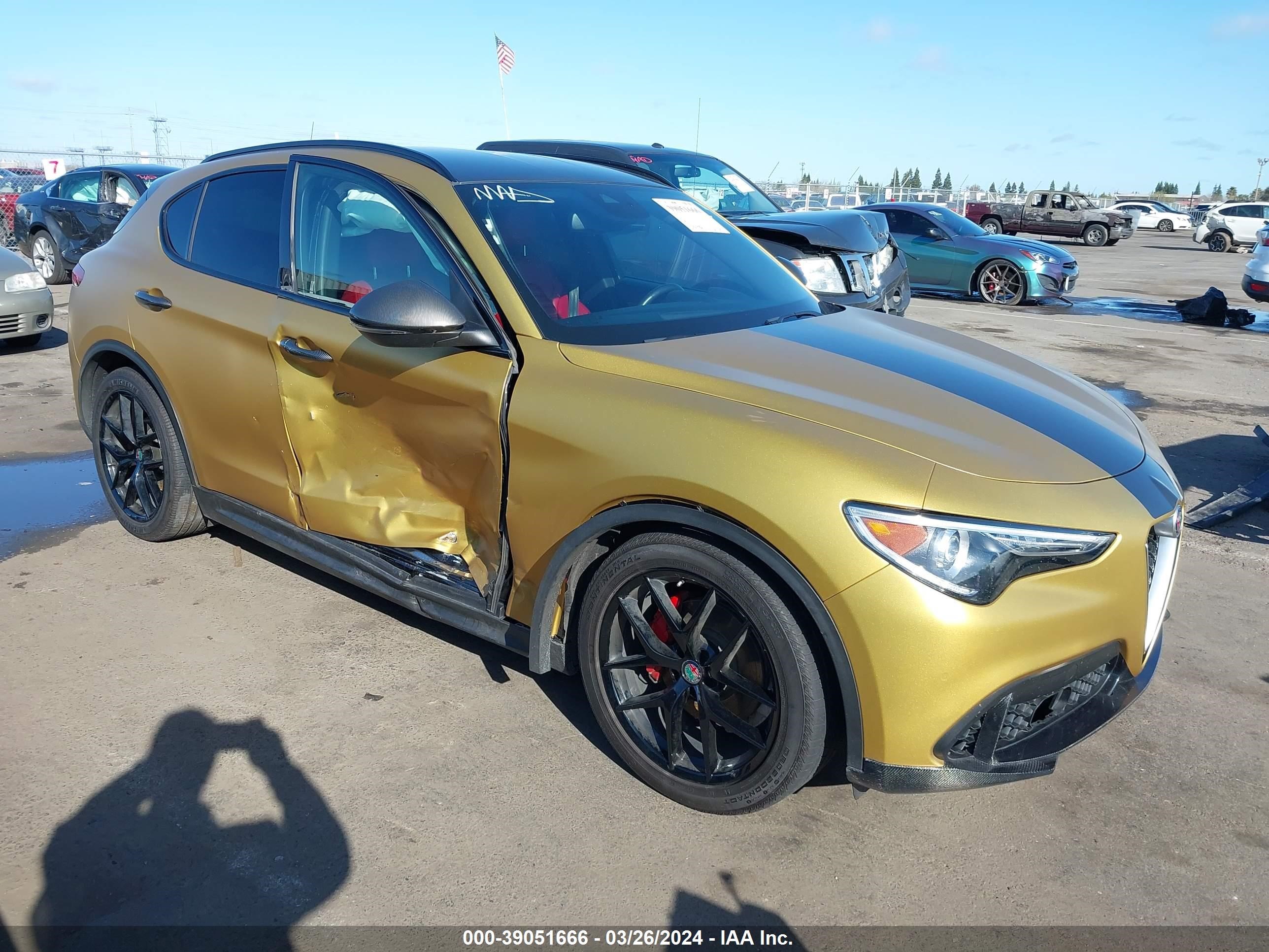 ALFA-ROMEO STELVIO 2018 zasfaknn2j7b73381