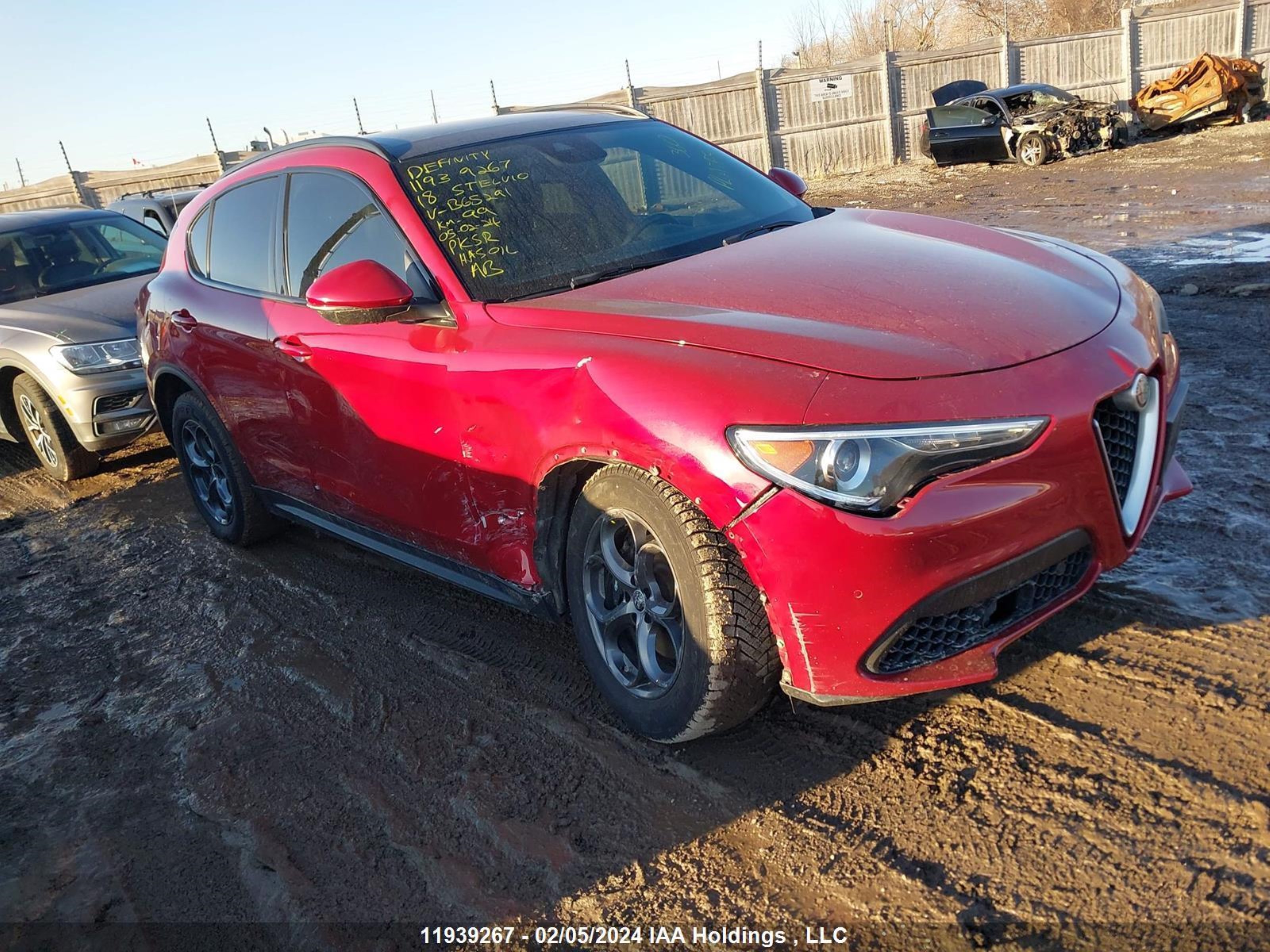 ALFA-ROMEO STELVIO 2018 zasfaknn5j7b65291