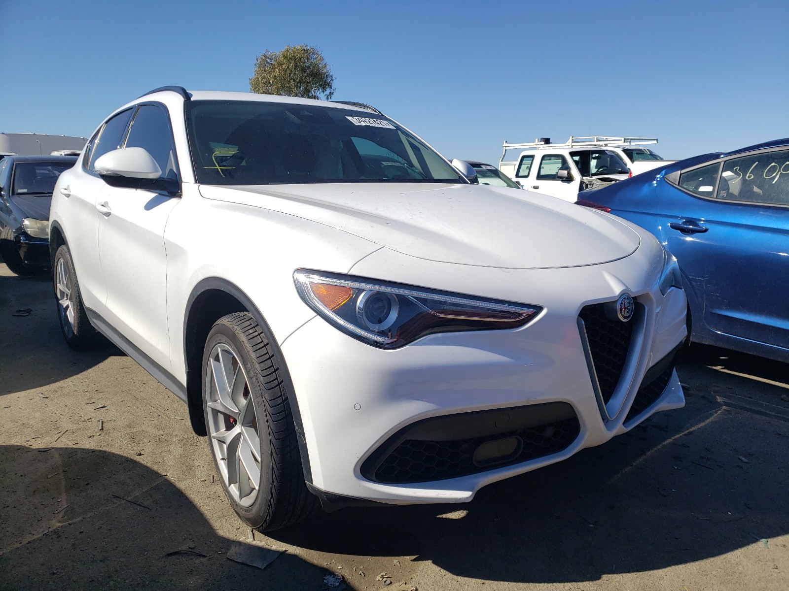 ALFA-ROMEO STELVIO SP 2018 zasfakpn0j7b71366