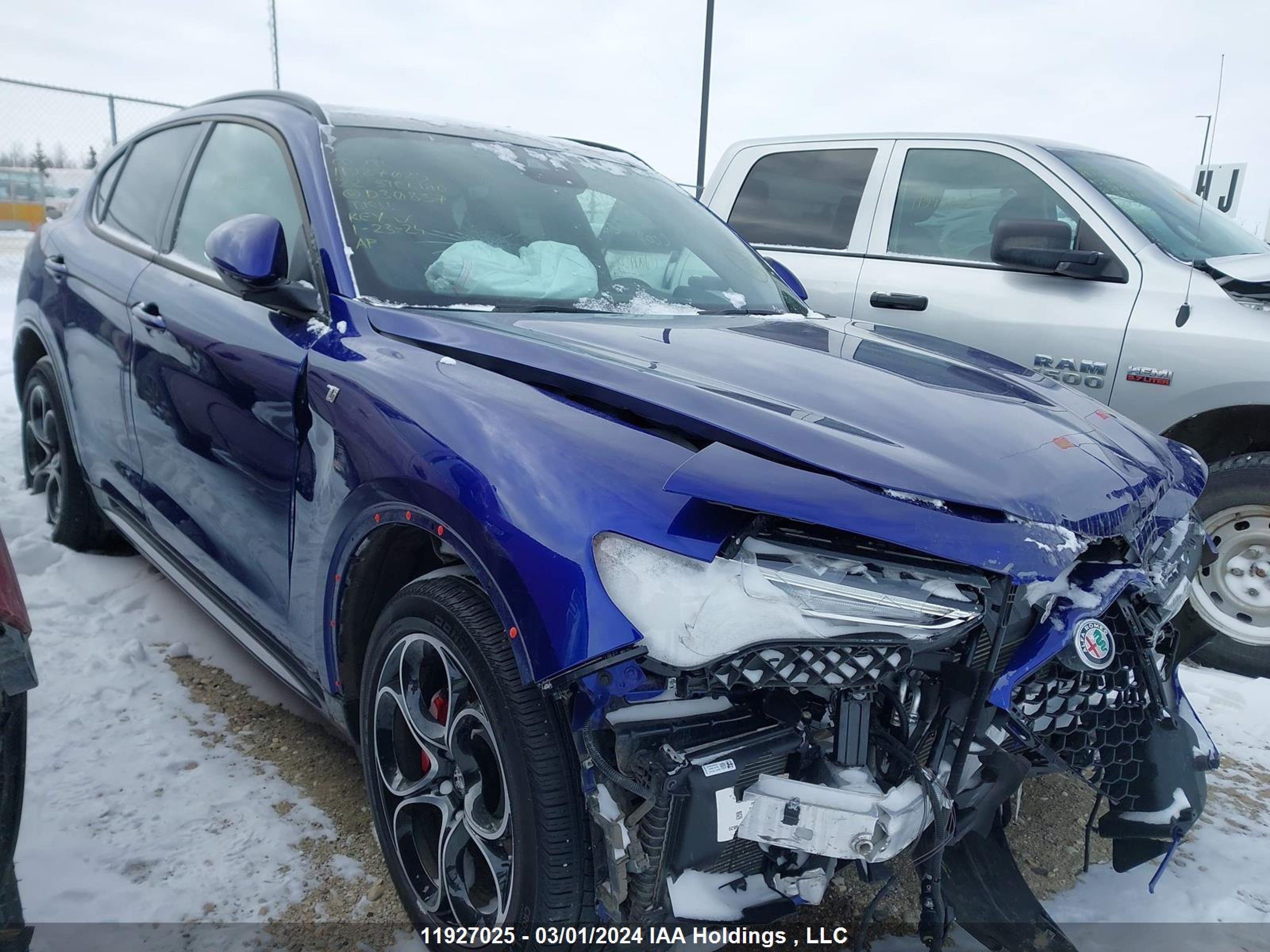 ALFA-ROMEO STELVIO 2022 zaspakbn2n7d30857