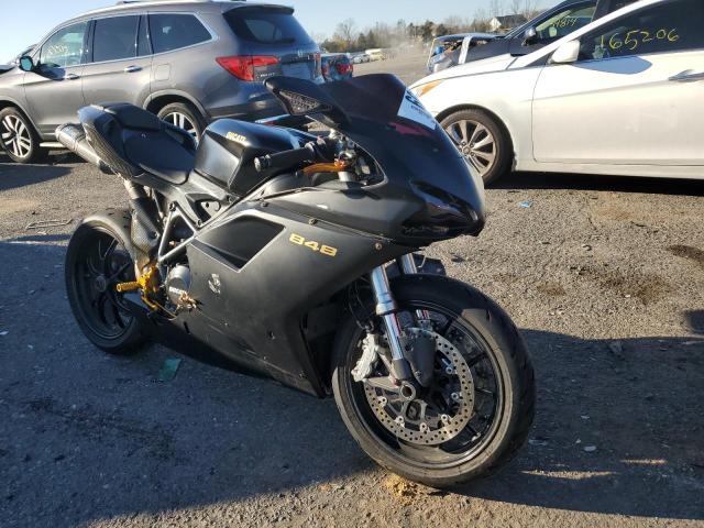 DUCATI 848 2010 zdm1xbgv2ab012223