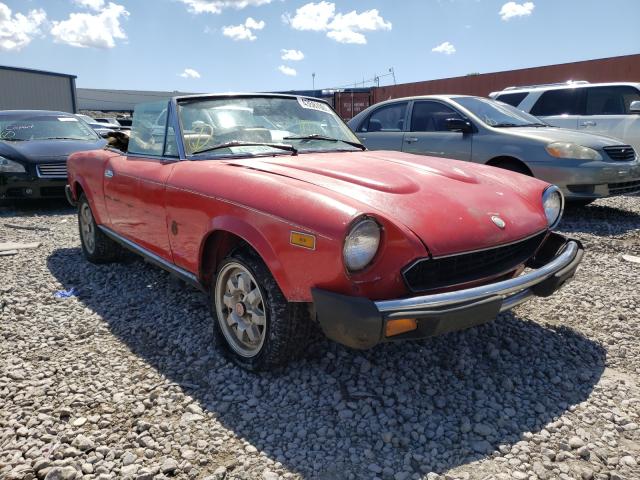 FIAT 124 SPIDER 1982 zfaas00bxc5003258