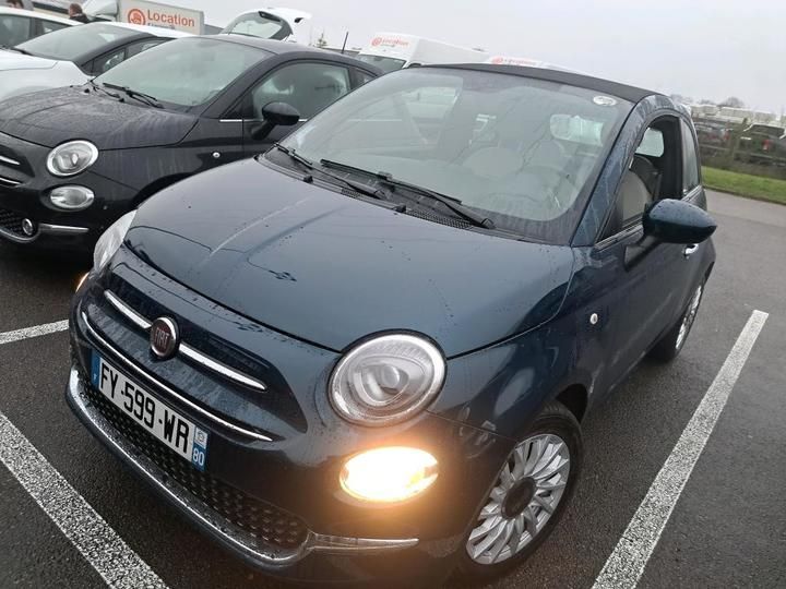 44 FIAT 500C 2021 zfabf1cj2mjf15660