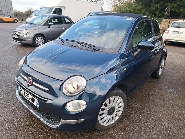 44 FIAT 500C 2021 zfabf1cj9mjf14411