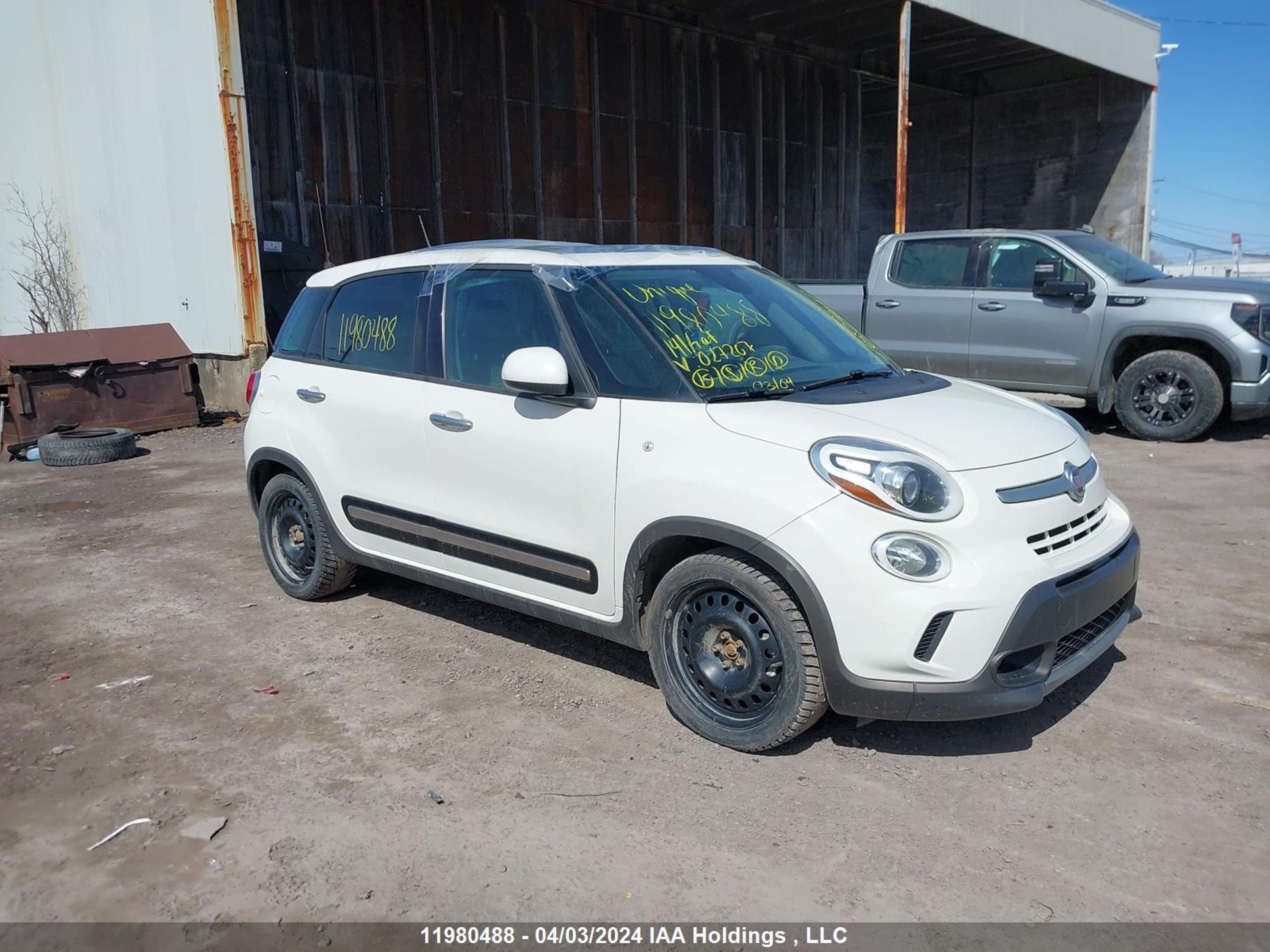 FIAT 500L 2014 zfbcfadh2ez027207