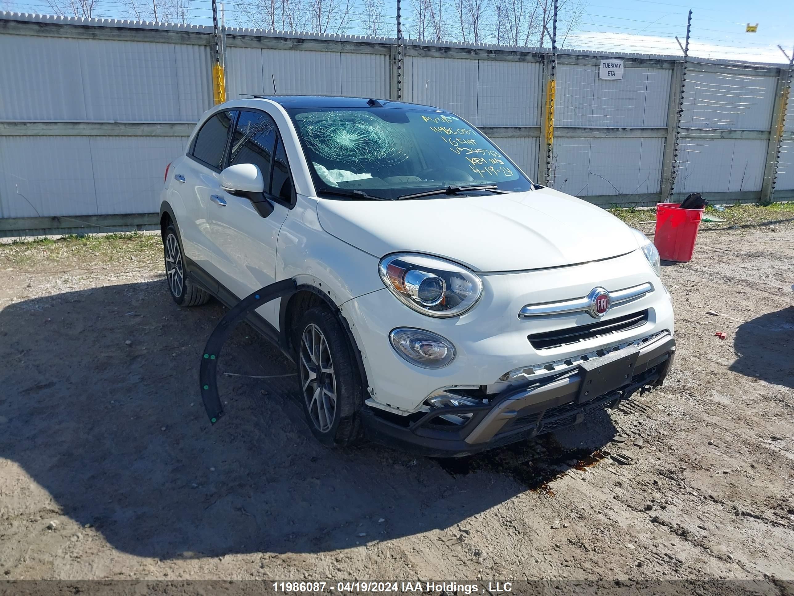 FIAT 500X 2016 zfbcfxet5gp345763