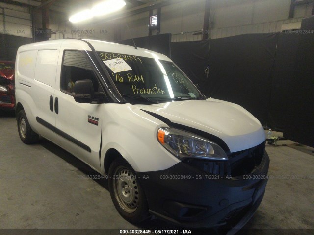 RAM PROMASTER CITY CARGO VAN 2016 zfberfat7g6c29330